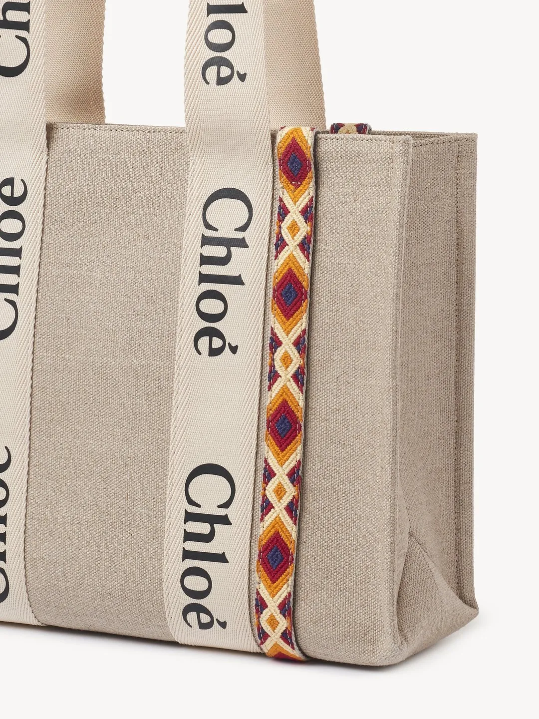 国内即発 Chloe■“woody”ミディアムトートバッグ カーフスキン