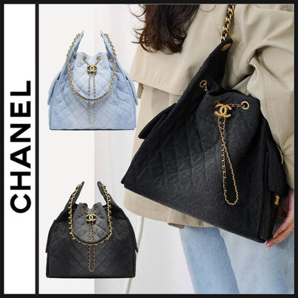 【大注目アイテム】CHANEL デニム ミディアム フラップバッグ 25