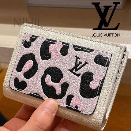新作【関税込み】LV・ポルトフォイユ・クレア・レオパード柄