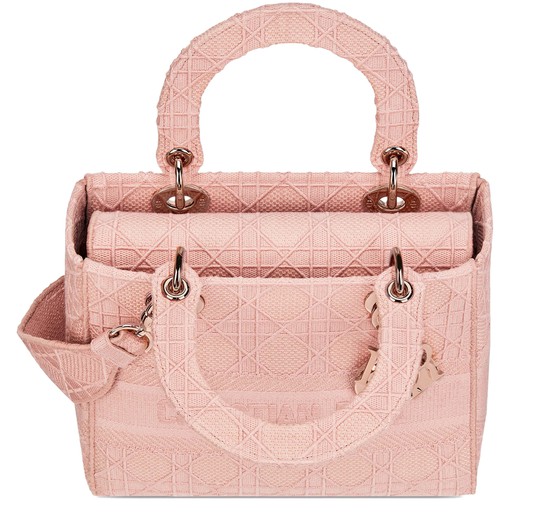 DIOR “LADY D-LITE” カナージュ ミディアム バッグ