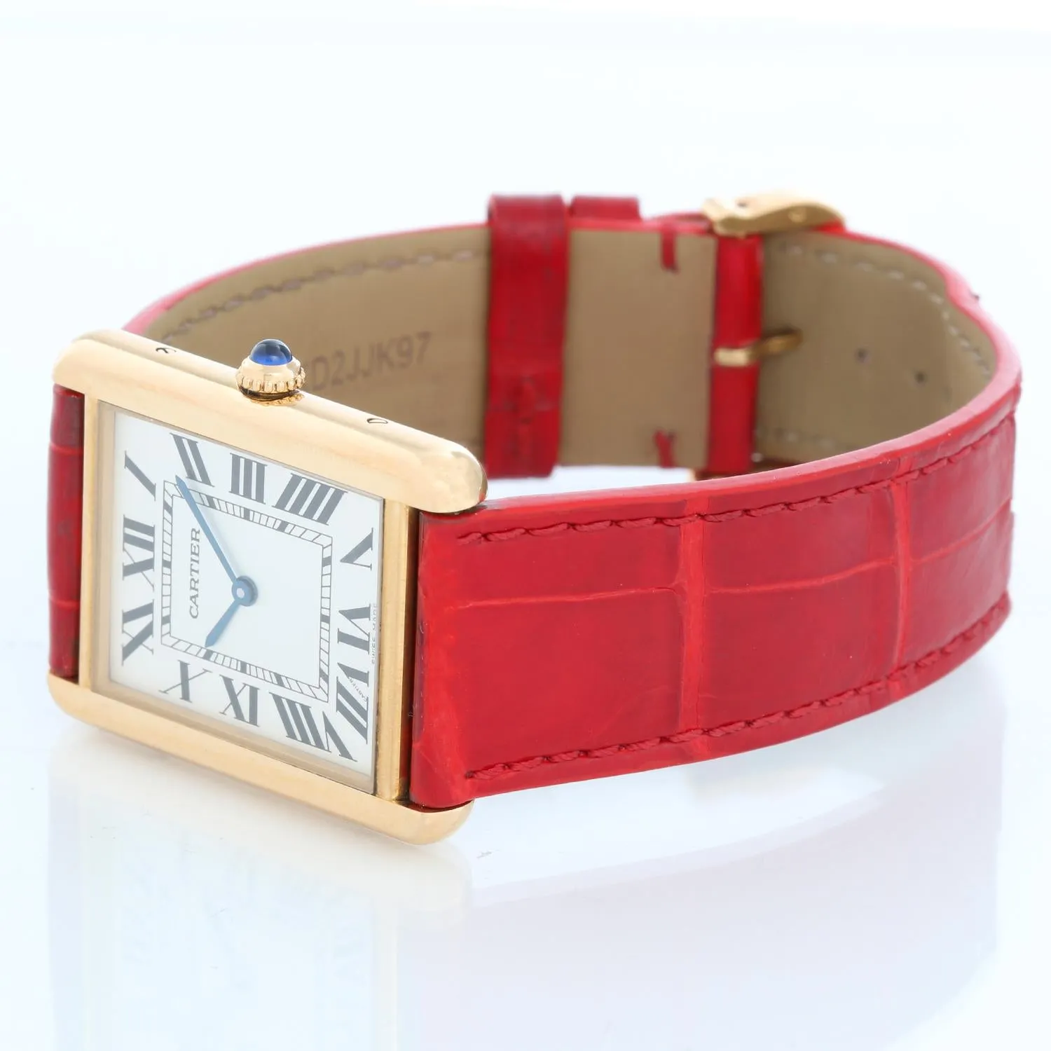 【Cartier公式サイトは限定品】🌹2023新作雑誌掲載🔥限定30個!人生をともに歩む最高のパートナー！山本美月さん同項 のTANK LOUIS CARTIER 腕時計