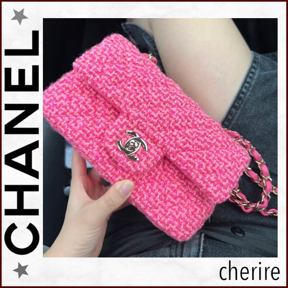 【CHANEL】雑誌掲載！申真衣さんお気に入りのピンクシリーズのバッグ