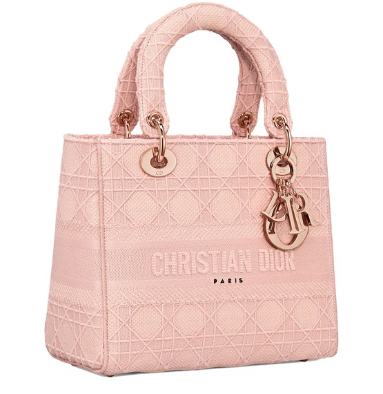 DIOR “LADY D-LITE” カナージュ ミディアム バッグ