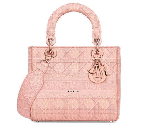 DIOR “LADY D-LITE” カナージュ ミディアム バッグ