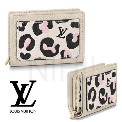 新作【関税込み】LV・ポルトフォイユ・クレア・レオパード柄
