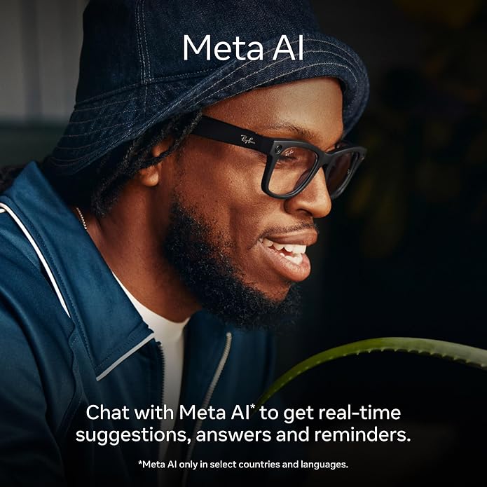 Ray-Ban Meta Wayfarer glasses with Meta AI