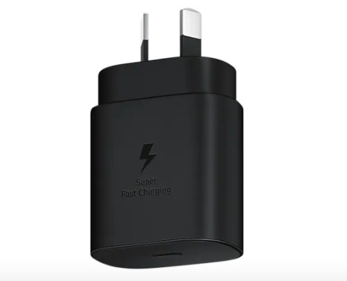 Samsung 25W USB-C PD Fast Charging Wall Charger – Black, Super Fast Charge