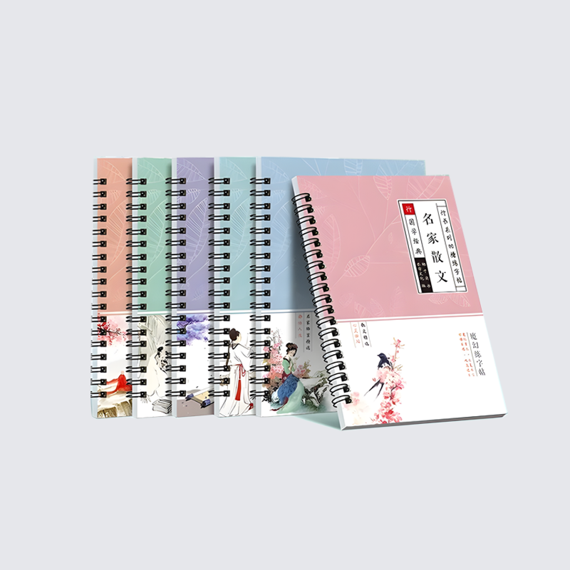 成人樂學硬筆字帖套裝 行書凹槽字帖魔幻練字帖文化鋼筆