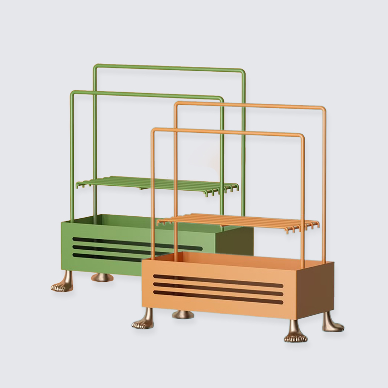 不繡鋼廚房抹布架