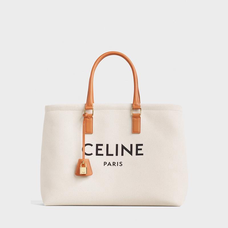 【CELINE CABAS キャンバストート】人気モデル愛用のホリゾンタルトートバッグ再入荷