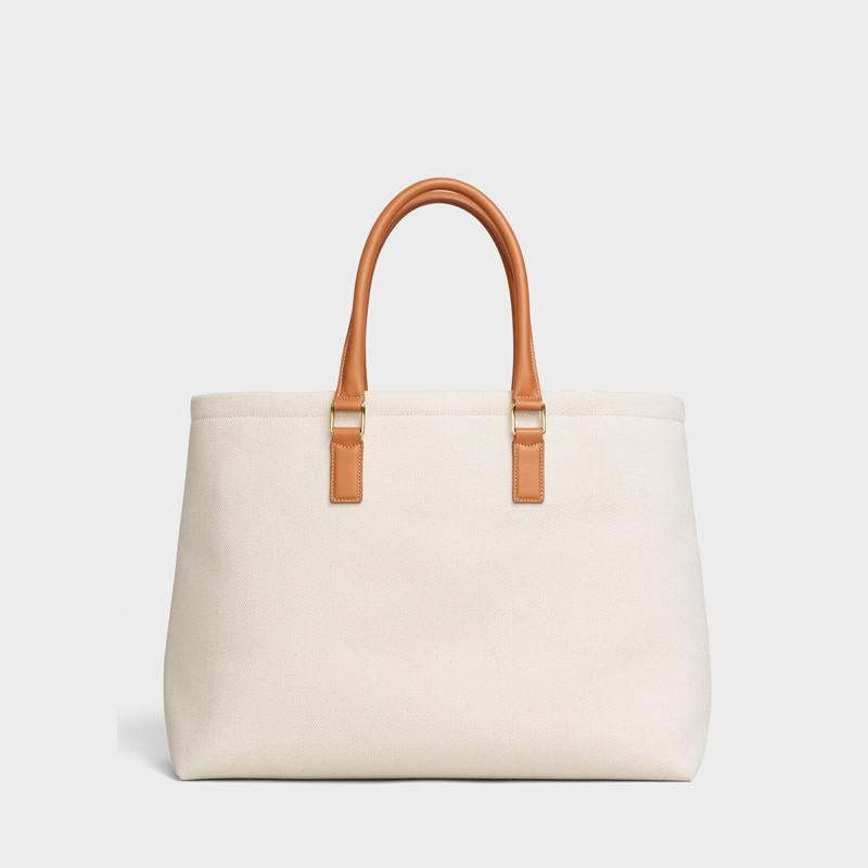 【CELINE CABAS キャンバストート】人気モデル愛用のホリゾンタルトートバッグ再入荷