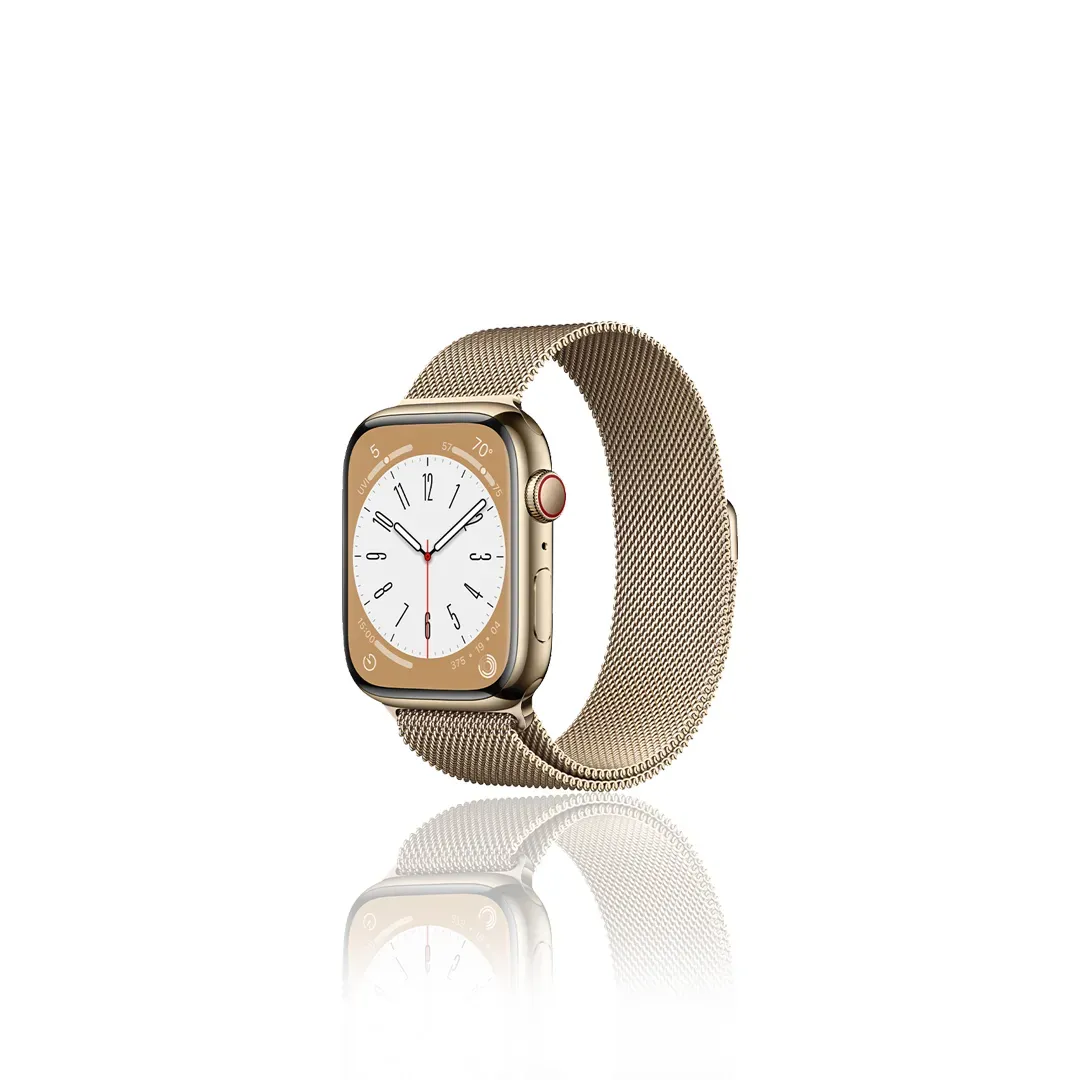 (New) Apple Watch Series 8 | GPS + Cellular - Stainless Steel Model