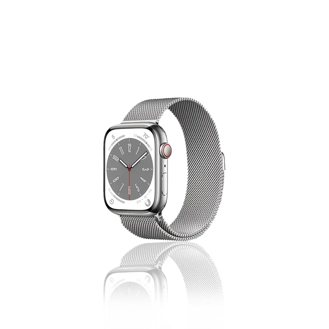 (New) Apple Watch Series 8 | GPS + Cellular - Stainless Steel Model