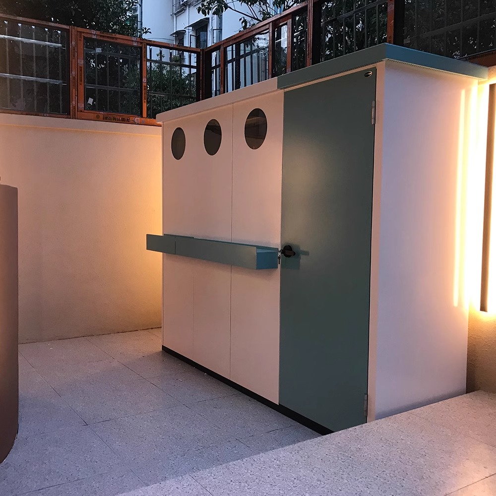 Garden Lockers-Waterproof and sun-proof metal lockers