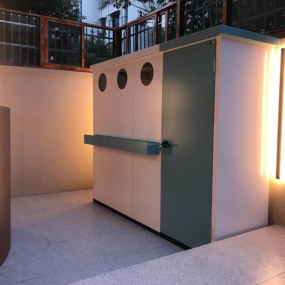 Garden Lockers-Waterproof and sun-proof metal lockers