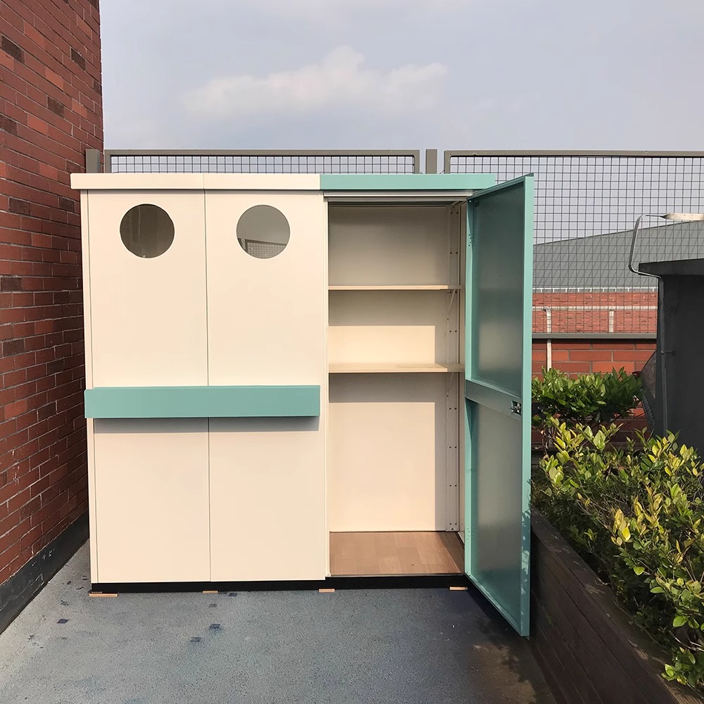 Garden Lockers-Waterproof and sun-proof metal lockers