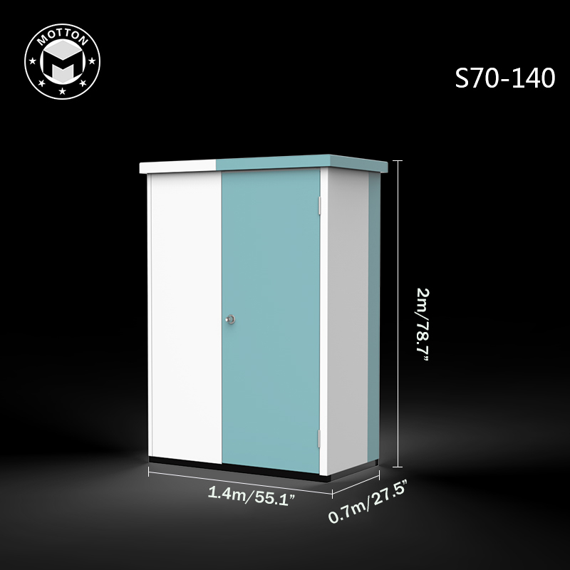 Outdoor Tool Room-Waterproof and sun-proof metal lockers