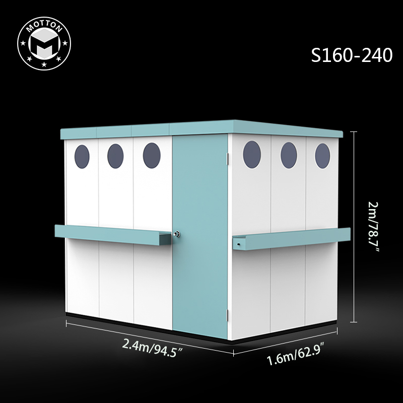 Outdoor Tool Room-Waterproof and sun-proof metal lockers