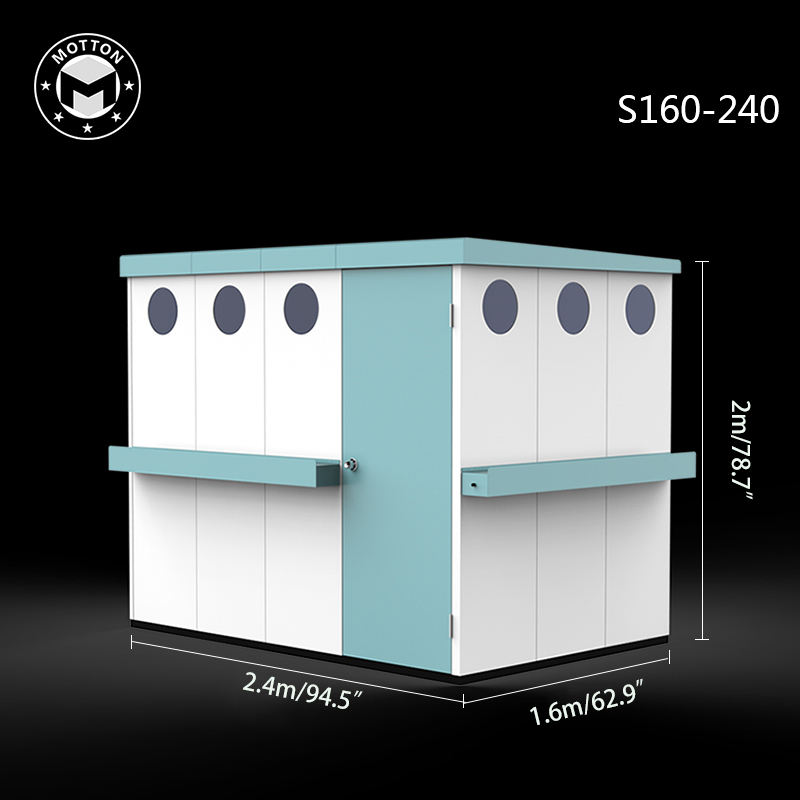 Outdoor Tool Room-Waterproof and sun-proof metal lockers