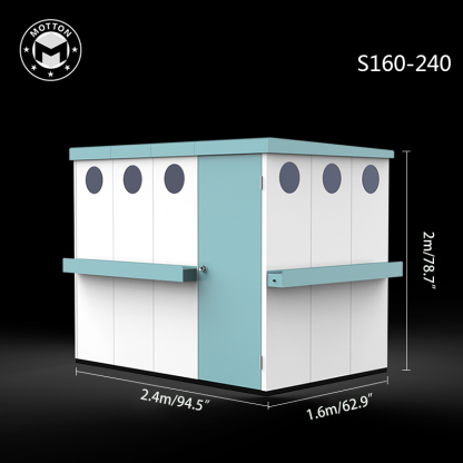 Outdoor Tool Room-Waterproof and sun-proof metal lockers