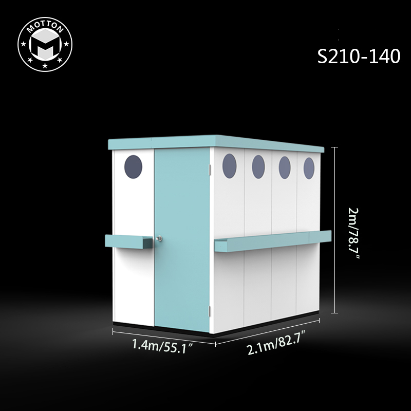 Outdoor Tool Room-Waterproof and sun-proof metal lockers