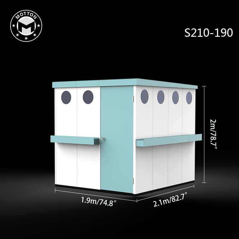 Outdoor Tool Room-Waterproof and sun-proof metal lockers