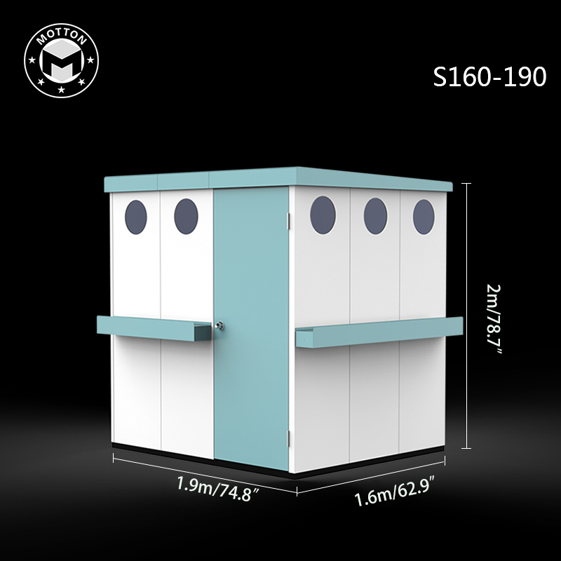 Outdoor Tool Room-Waterproof and sun-proof metal lockers