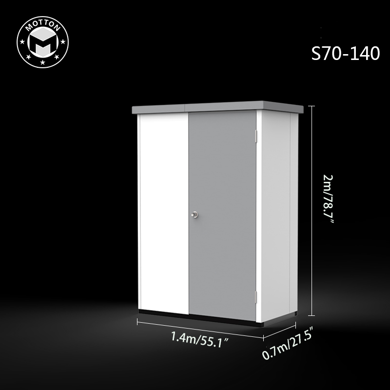 Outdoor tool room-galvanized sheet assembly