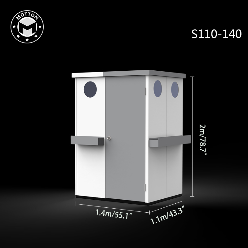 Outdoor tool room-galvanized sheet assembly