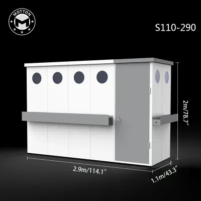 Garden tool room-combination utility room