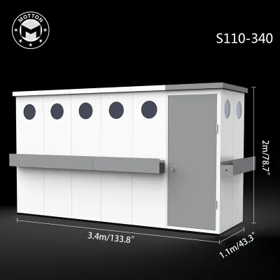 Garden tool room-combination utility room