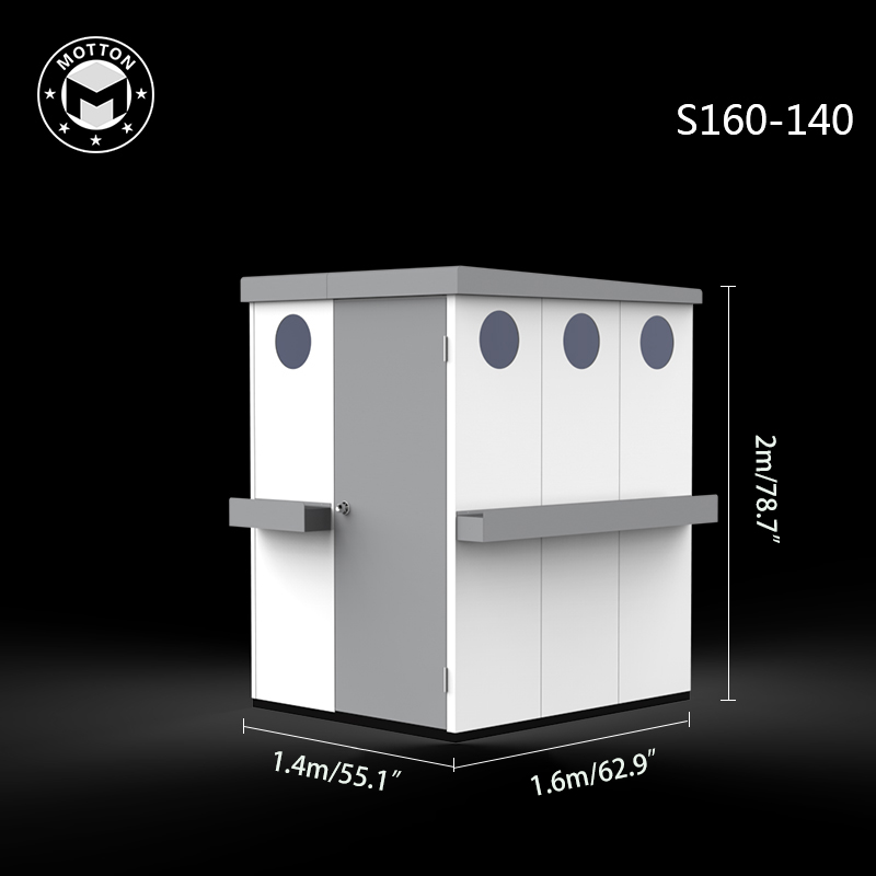 Outdoor tool room-galvanized sheet assembly