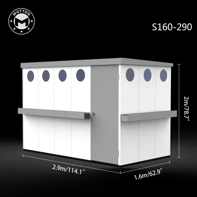 Garden tool room-combination utility room
