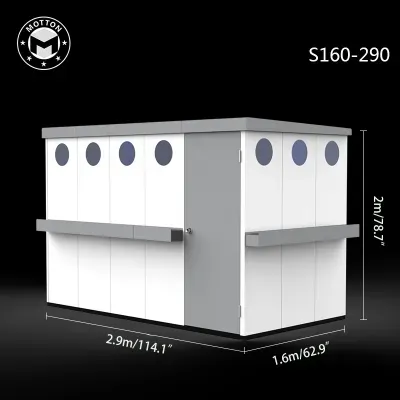 Garden tool room-combination utility room