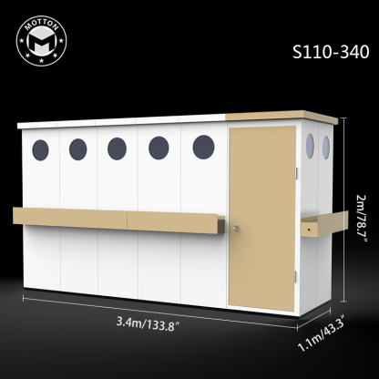 Garden tool room-combination utility room