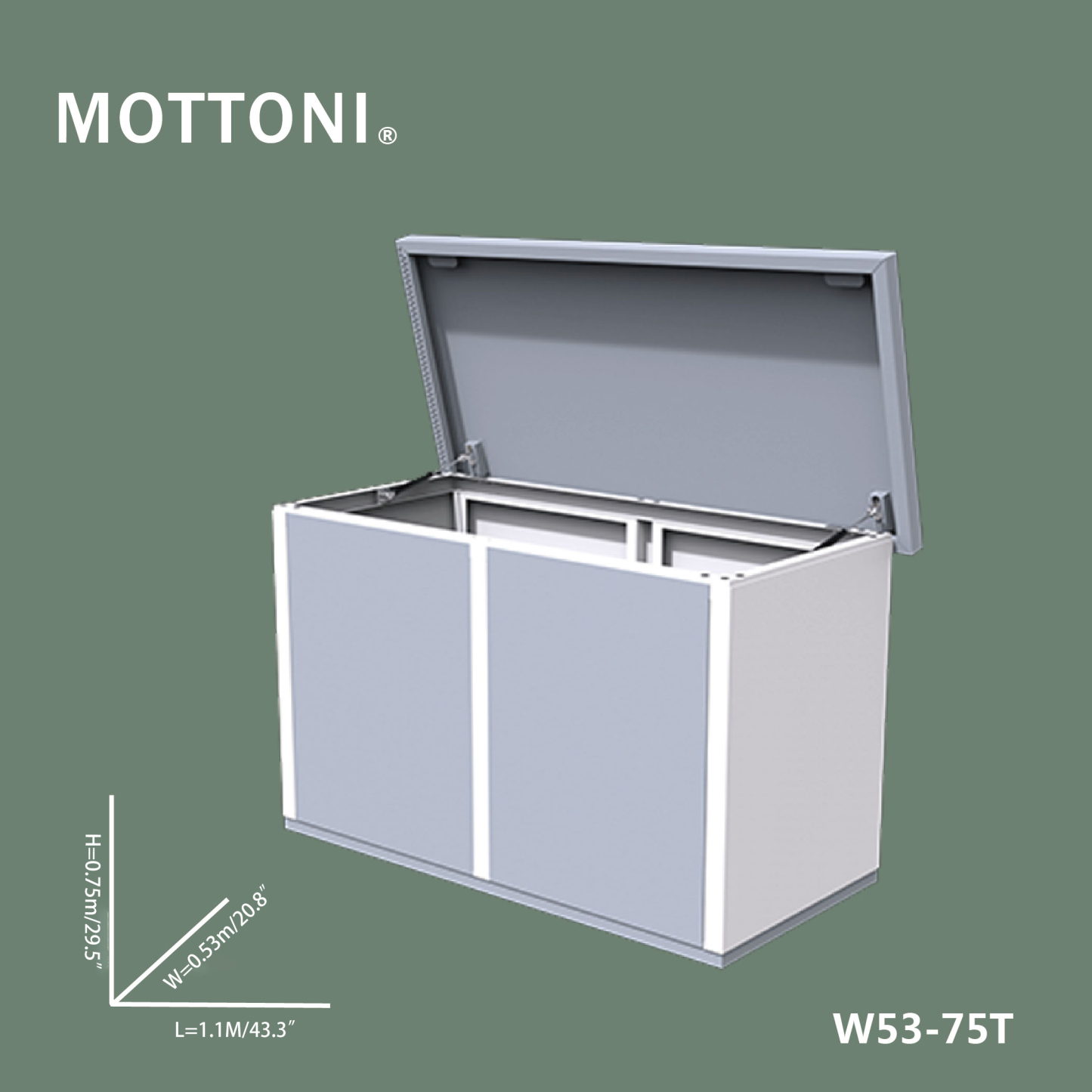 Balcony Cabinet-Outdoor Storage Cabinet-Outdoor Tool Box