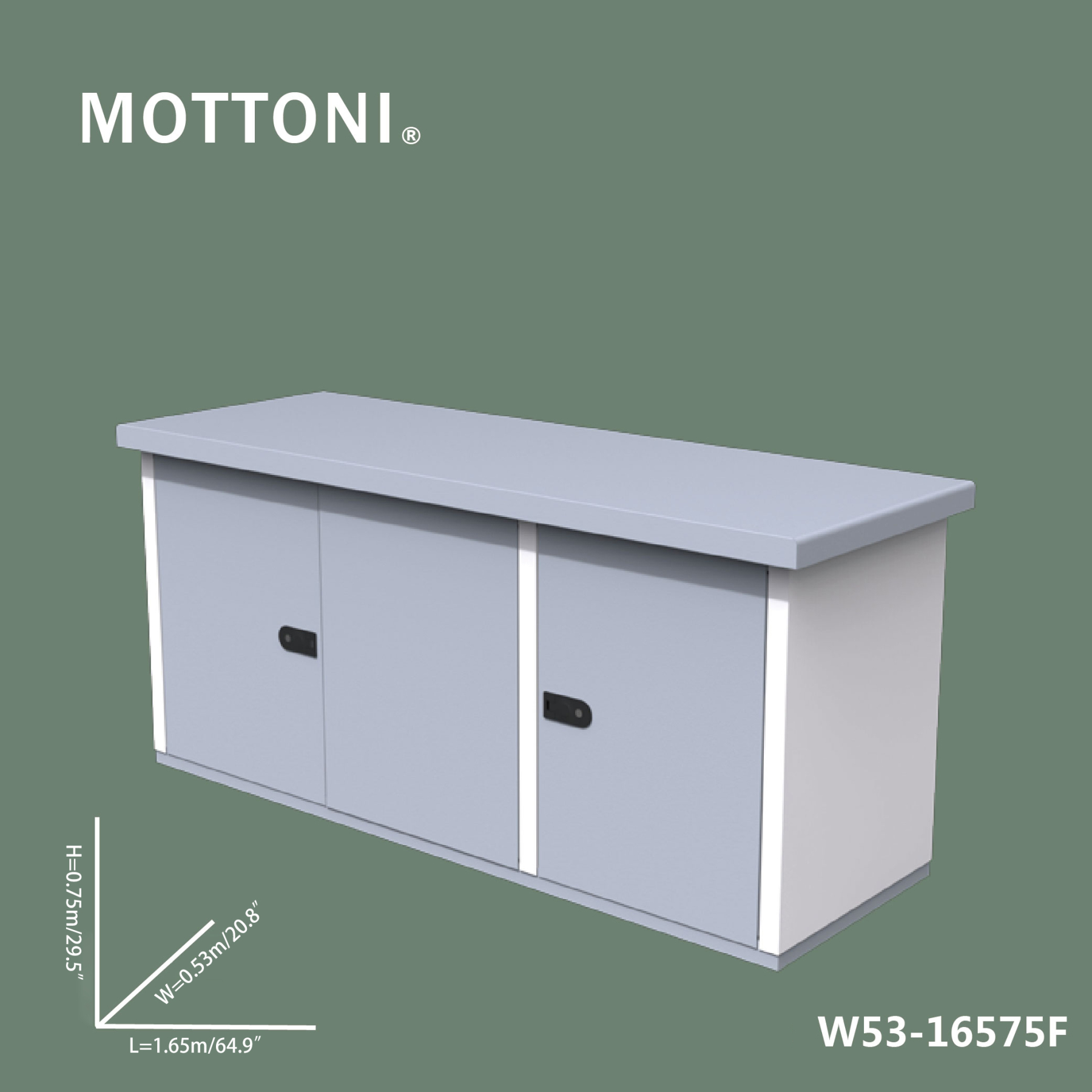 Balcony Cabinet-Outdoor Storage Cabinet-Outdoor Tool Box