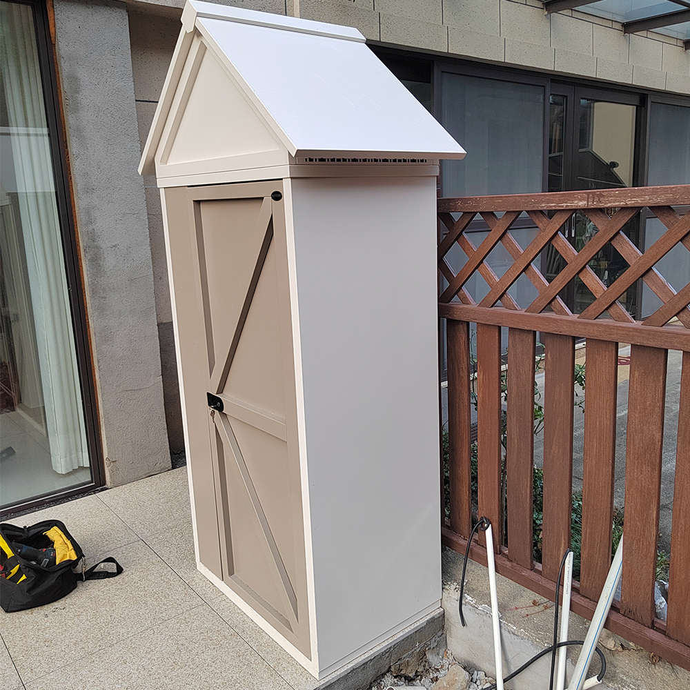 Outdoor Tooling house metal shed 