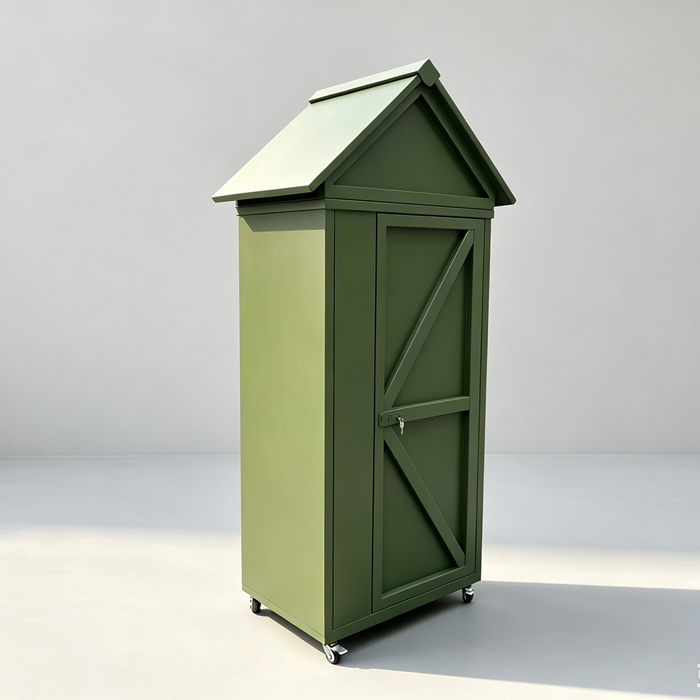 Outdoor Tooling house metal shed 