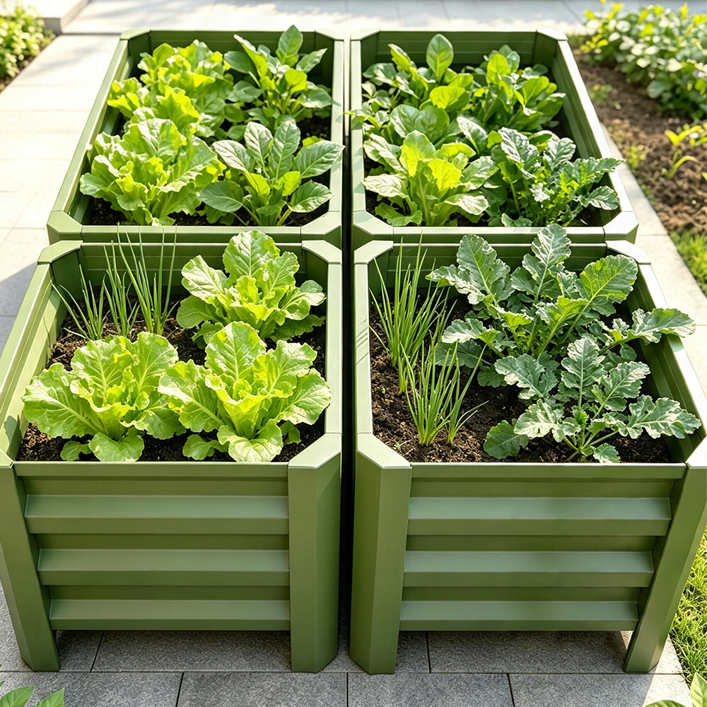 Mottoni raise bed planter modular assembly DIY 