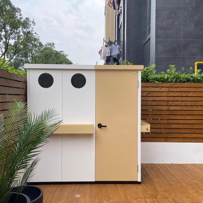 Garden tool room-combination utility room