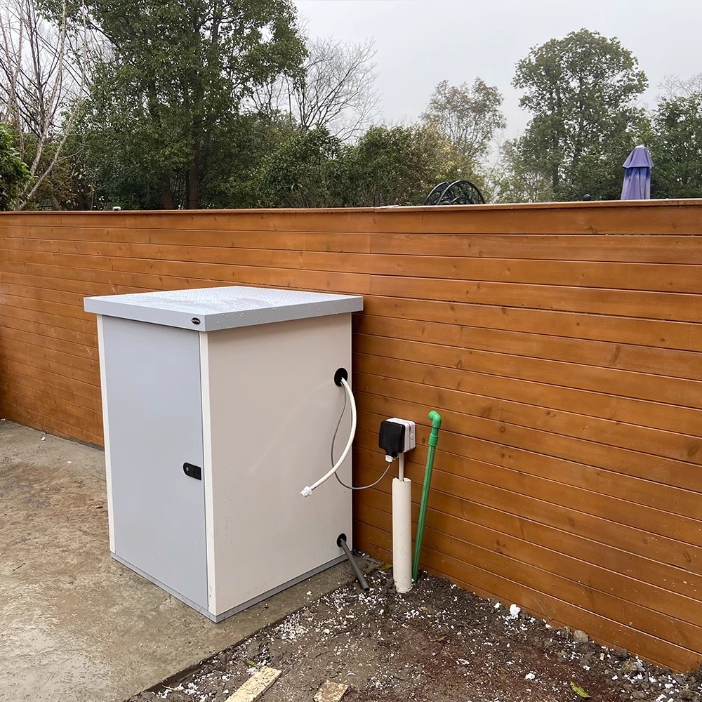 Outdoor washing machine cabinet-rainproof, sun-proof and moisture-proof cabinet