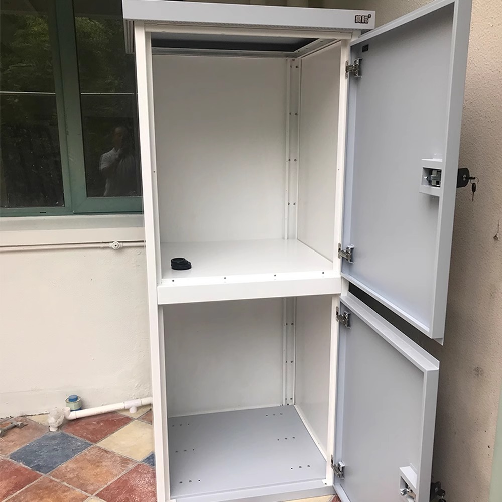 Integrated washing machine cabinet and dryer cabinet