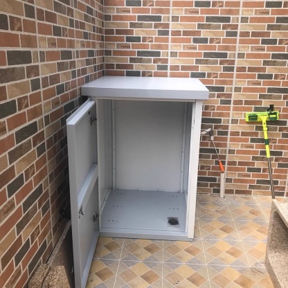 Outdoor washing machine cabinet-rainproof, sun-proof and moisture-proof cabinet