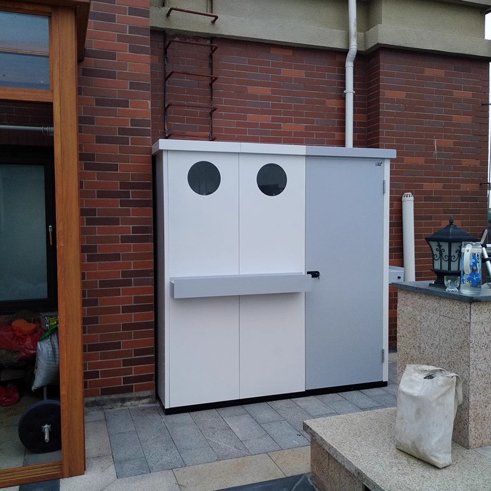 Outdoor tool room-galvanized sheet assembly