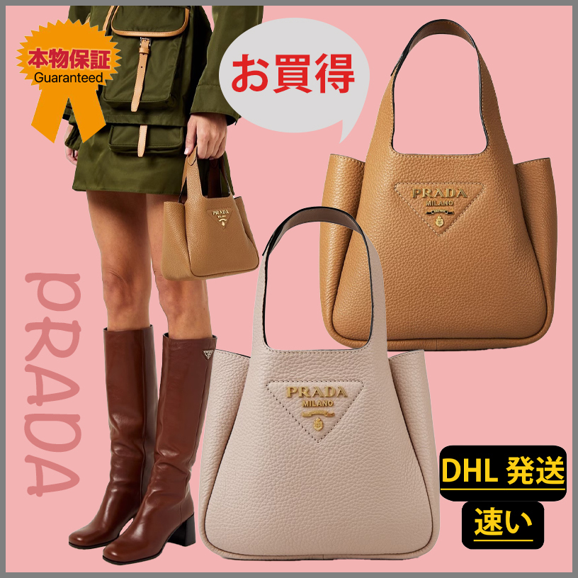 近藤千尋さん愛用♡*PRADA*フルー レザートート small