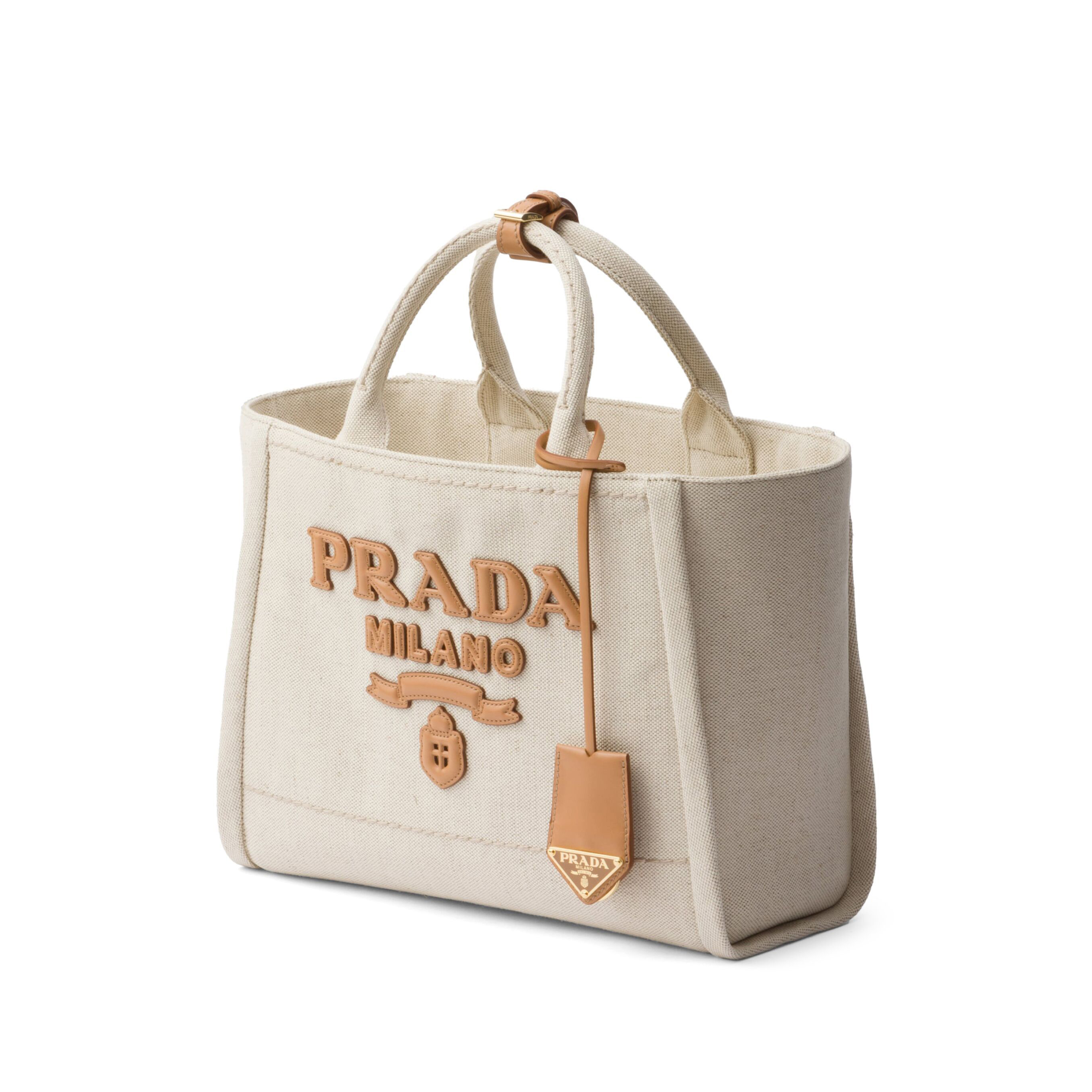 【関税・送料無料】Prada キャンバスショッピングバッグ ☆送料関税込☆】PRADA プラダ キャンバスショッピングバッグ