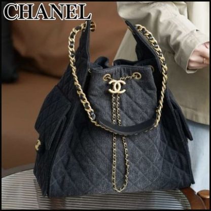 【お洒落さんにお勧めデニム♡】CHANEL25 ホーボーバッグ