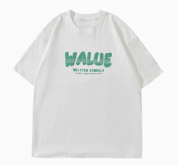 夏新作 半袖 Tシャツ メンズ 260g 厚手 ゆったり カップル トップス ティーンエイジャー 学生 レジャー