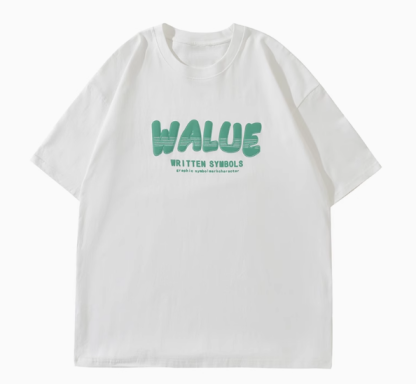 夏新作 半袖 Tシャツ メンズ 260g 厚手 ゆったり カップル トップス ティーンエイジャー 学生 レジャー